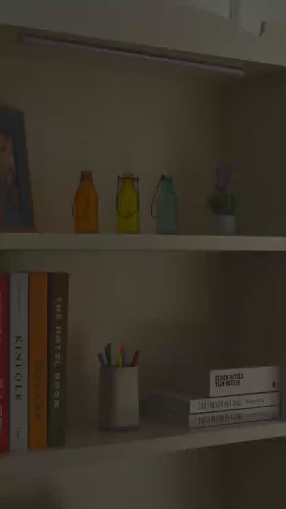 Premium LED Motion Sensor Bar Light – USB Rechargeable Night Light for Kitchen, Wardrobe, and Cabinet | 30cm/40cm/50cm