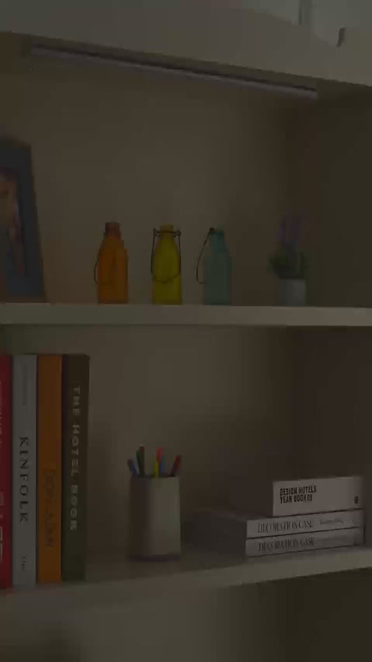 Premium LED Motion Sensor Bar Light – USB Rechargeable Night Light for Kitchen, Wardrobe, and Cabinet | 30cm/40cm/50cm